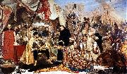 Jan Matejko Stephen Bathory at Pskov . oil painting picture wholesale